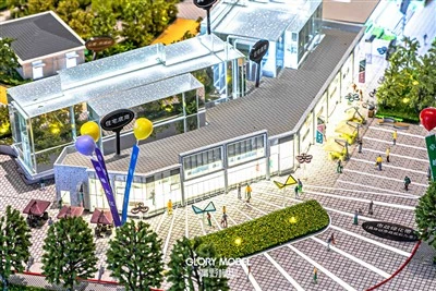 Krystalové architektonické modely